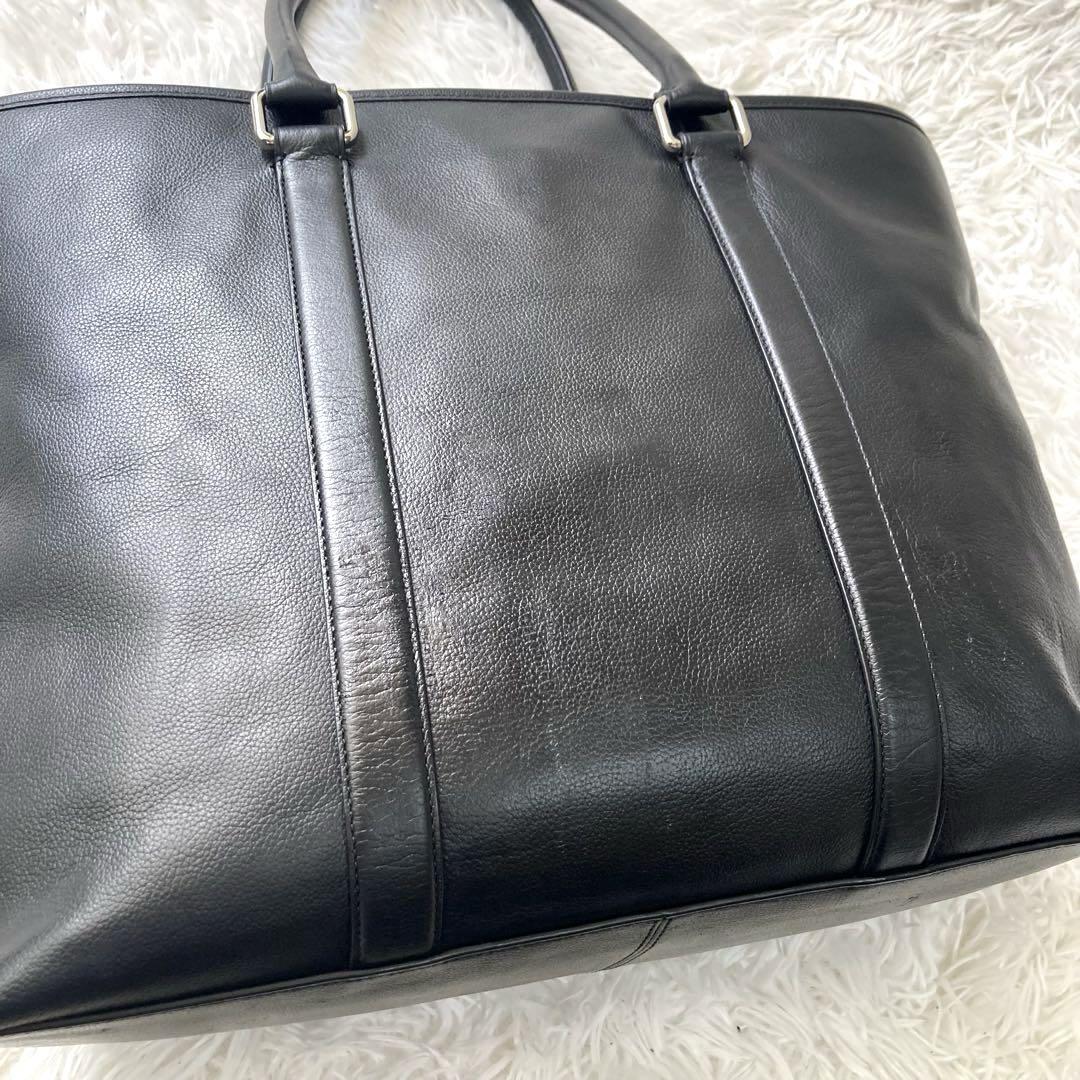 COACH コーチ 2way メトロポリタン ビジネスバッグ 黒 F54758