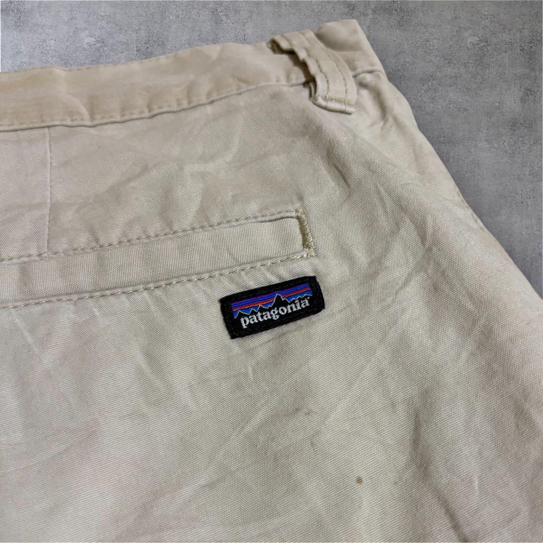 【K42】patagoniaパタゴニアオールウェアヘンプショーツベージュW36