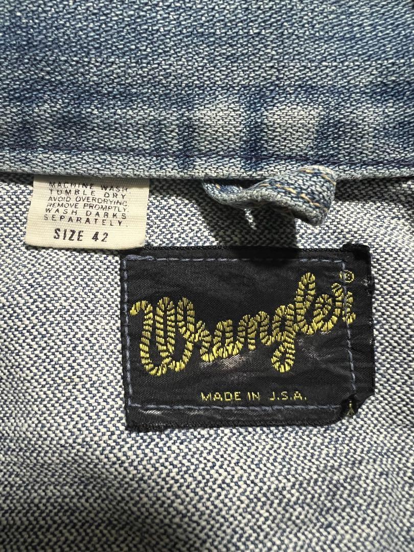 ア*ダ様 70s ヴィンテージ Wrangler 124MJ デニムジャケット