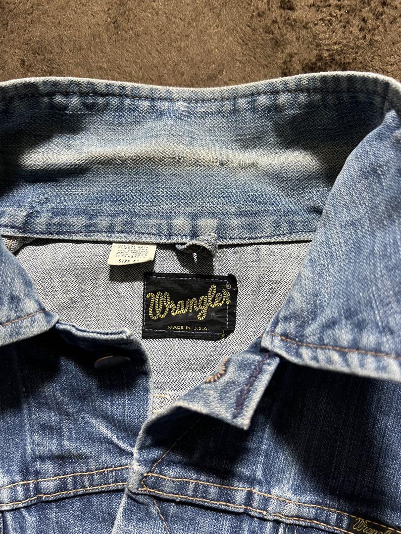ア*ダ様 70s ヴィンテージ Wrangler 124MJ デニムジャケット