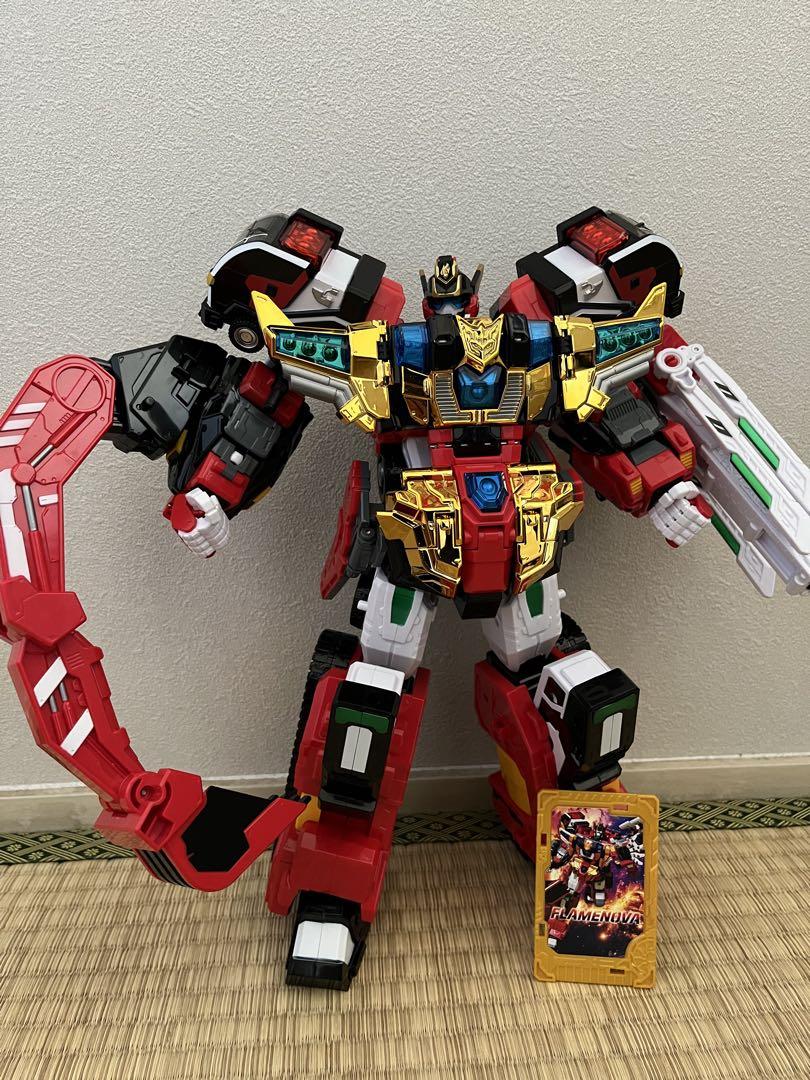 4-unit combination] Flame Nova Metal Cardbot S - YouTube