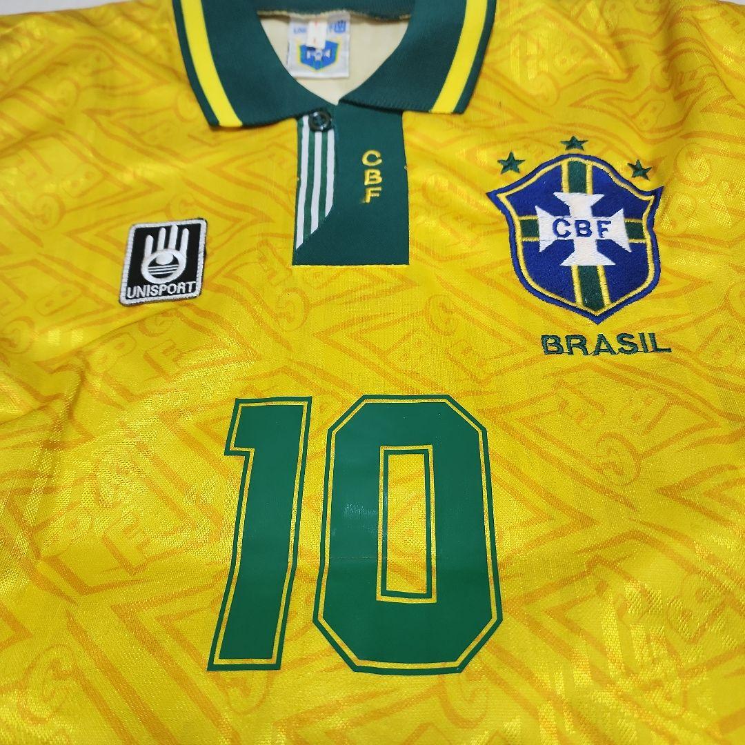 ブラジル代表 91/93 ホーム ユニフォーム ジーコ UNISPORT製