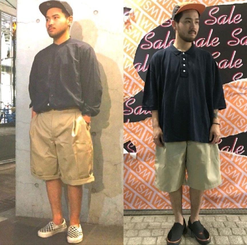 WILLY CHAVARRIA × WISM 1タック ワイドショーツ
