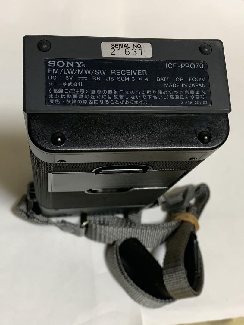 2025人気特価 SONY ICF-PRO70 レシーバー ラジオ・コンポ