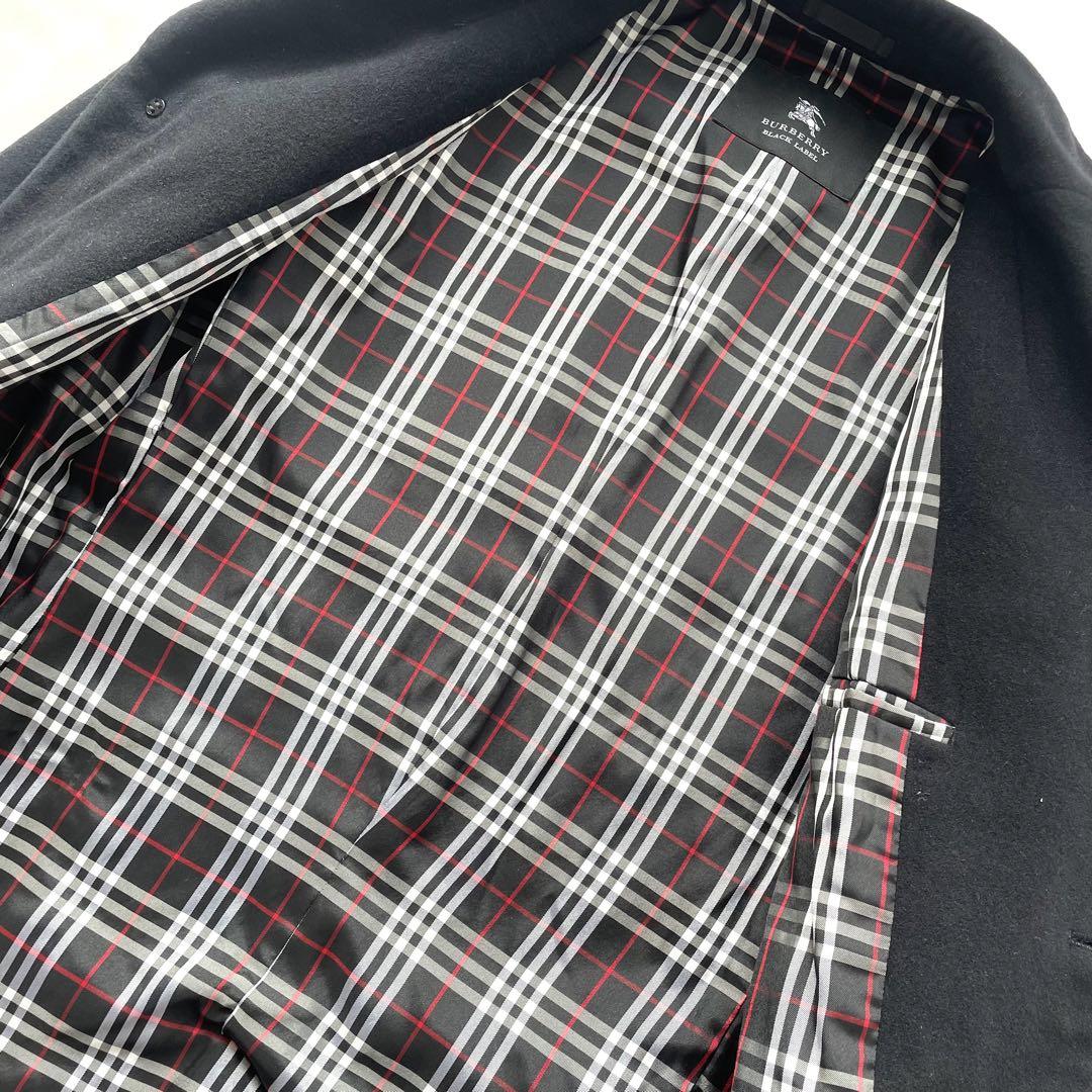 【美品】BURBERRY BLACK LABEL  アンゴラ100% コート