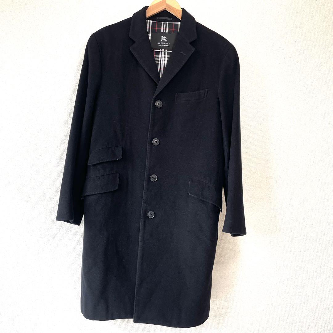【美品】BURBERRY BLACK LABEL アンゴラ100% コート
