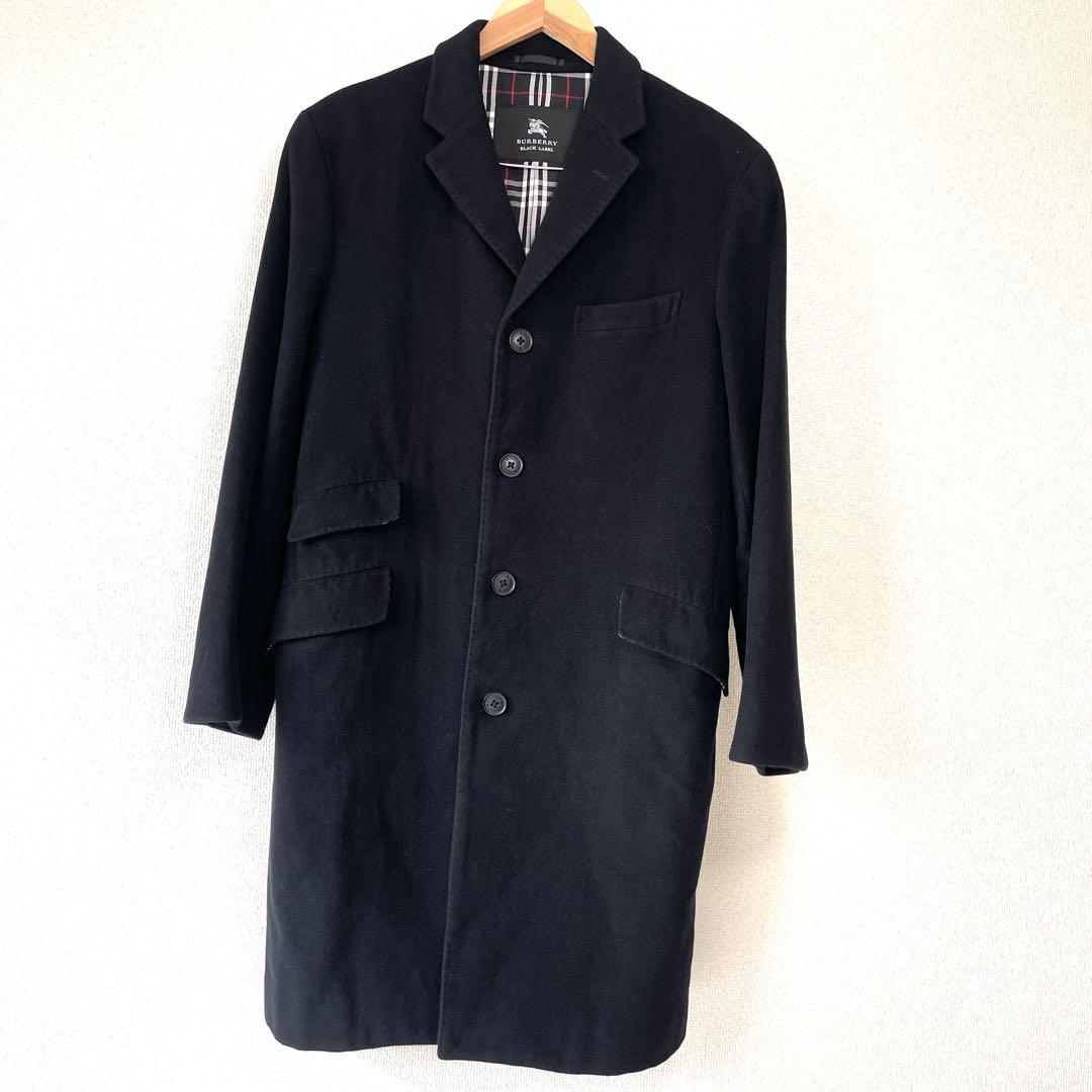 【美品】BURBERRY BLACK LABEL  アンゴラ100% コート