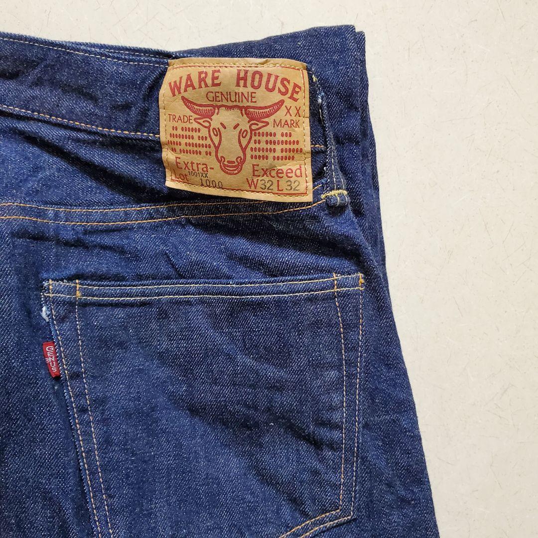 サイズ 最終値下げ WAREHOUSE 1001XX-Lot1000 デニムパンツ uD12O-m55097283522 ジーンズ
