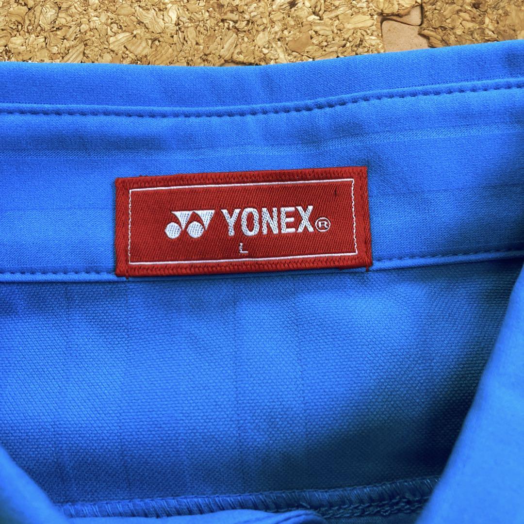 未使用】ヨネックス YONEX ポロシャツ 長袖シャツ ゴルフLメンズ