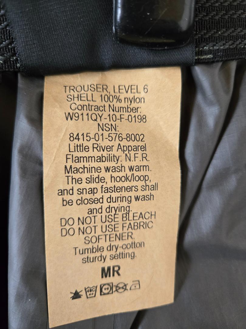 Patagonia　mars　PCU　LEVEL6　AOR2　トラウザース