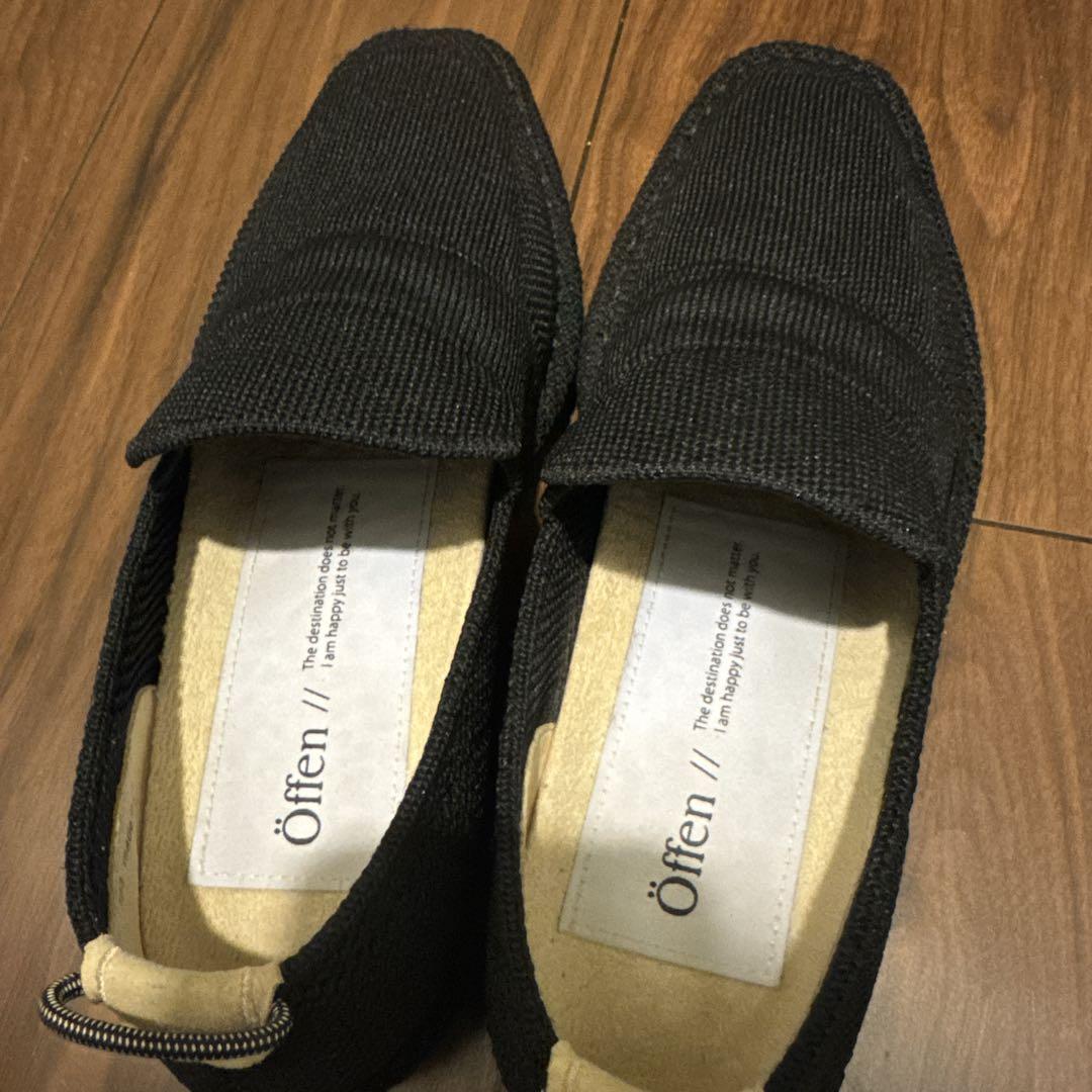 offen オッフェン ローファー square UNCLECHIC ブラック