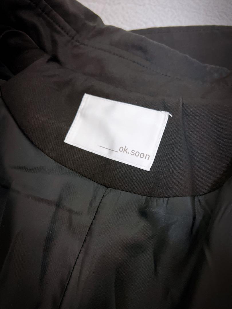 美品　オクスン【ok.soon 】トレンチコート 完売商品