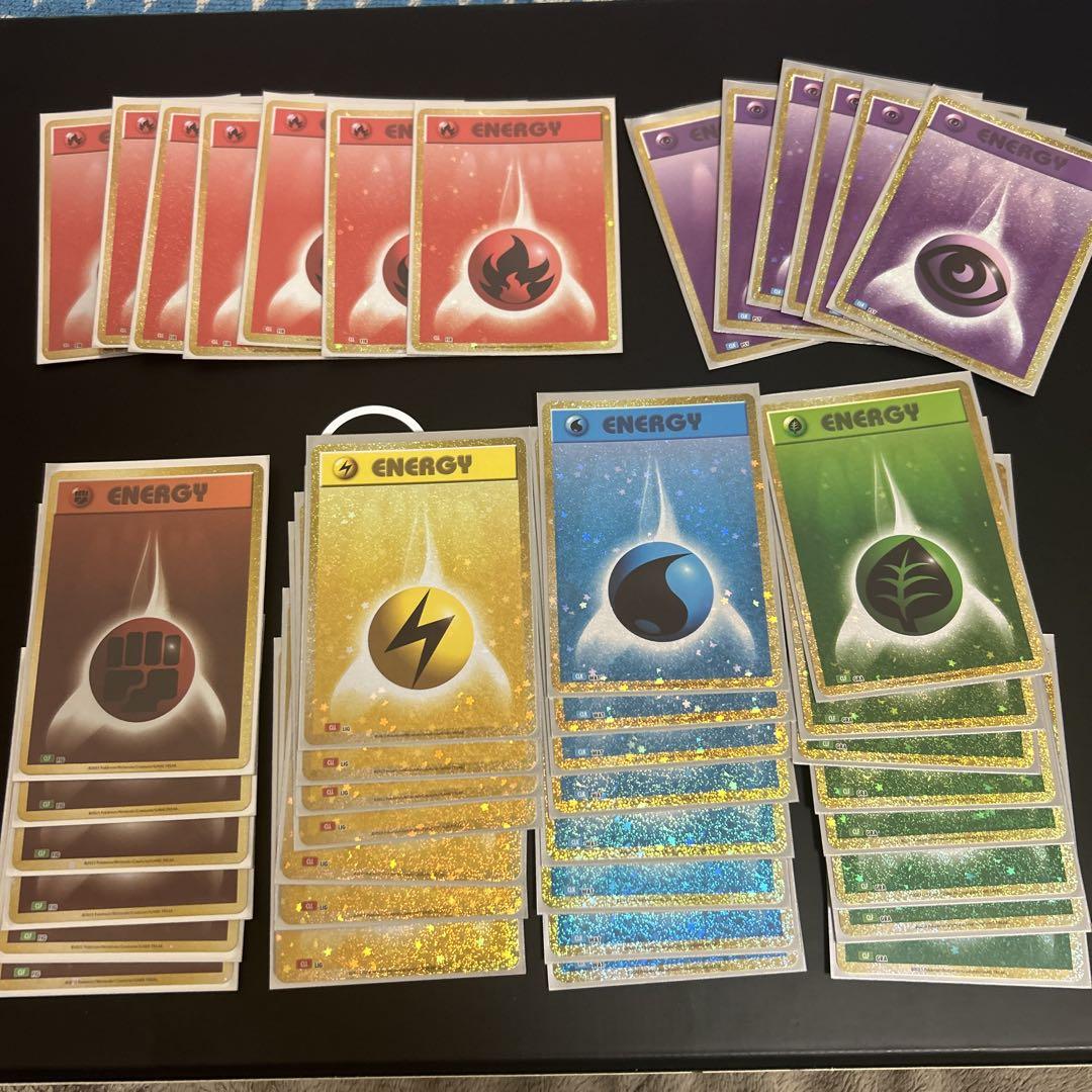 ポケモンカード　classic 各エネルギー100枚　計600枚 ポケモンカード classic 水エネルギー10枚 - メルカリ