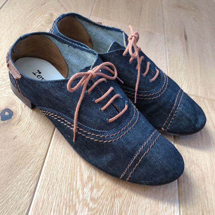 repetto レペット シューズ レディース レースアップシューズ デニム repetto レペット シューズ レディース レースアップシューズ デニム