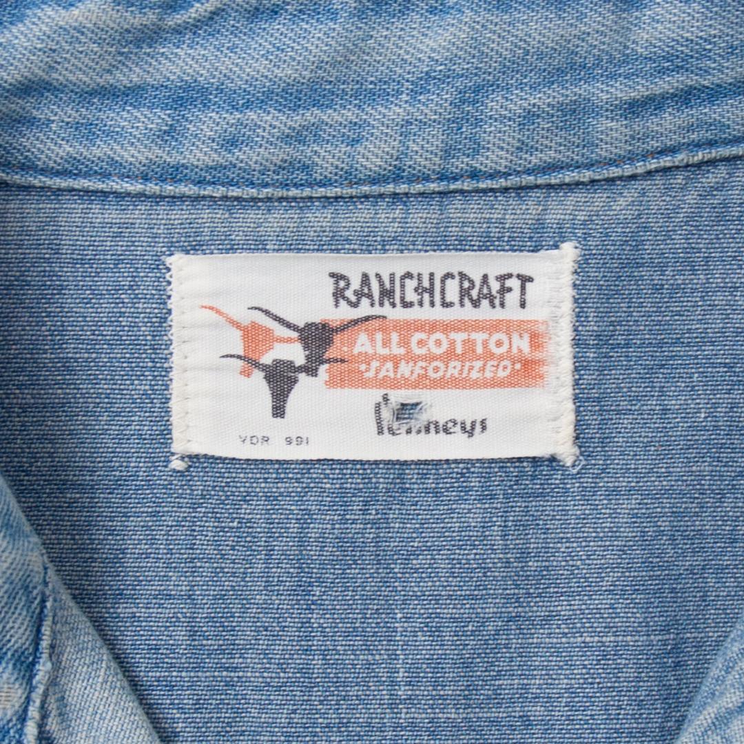 希少60's PENNYS RANCH CRAFTウエスタンシャツ イチゴ釦 - メルカリ