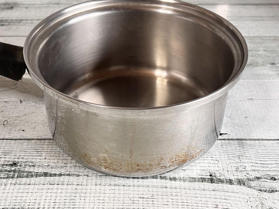 ステンレススチール 片手鍋
