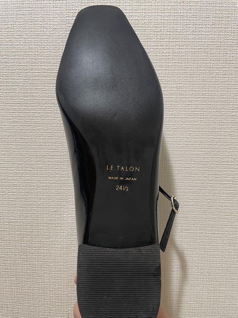 【美品】ルタロン　スクエアトゥ　メリージェーン　3センチヒール