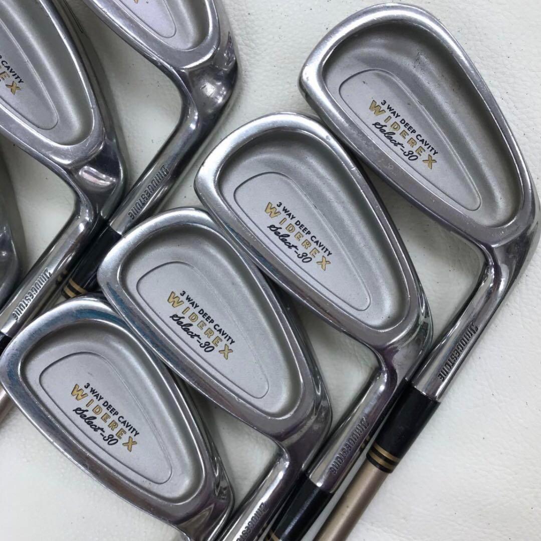 (his379)ブリヂストン アイアン7本セット フレックスR 中古ゴルフクラ