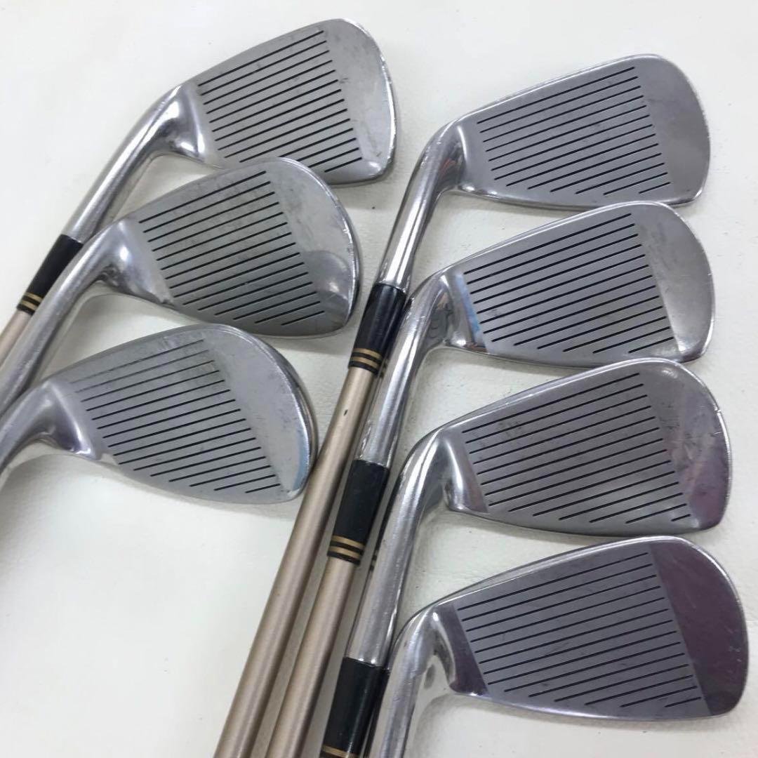 (his379)ブリヂストン アイアン7本セット フレックスR 中古ゴルフクラ