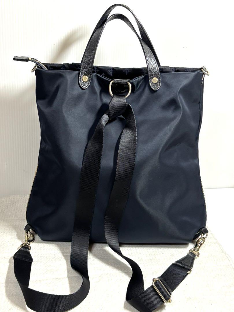 ほぼ未使用品 russet ラシット ナイロン 3way 拡張台形　ネイビー ほぼ未使用品 russet ラシット ナイロン 3way 拡張台形 ネイビー