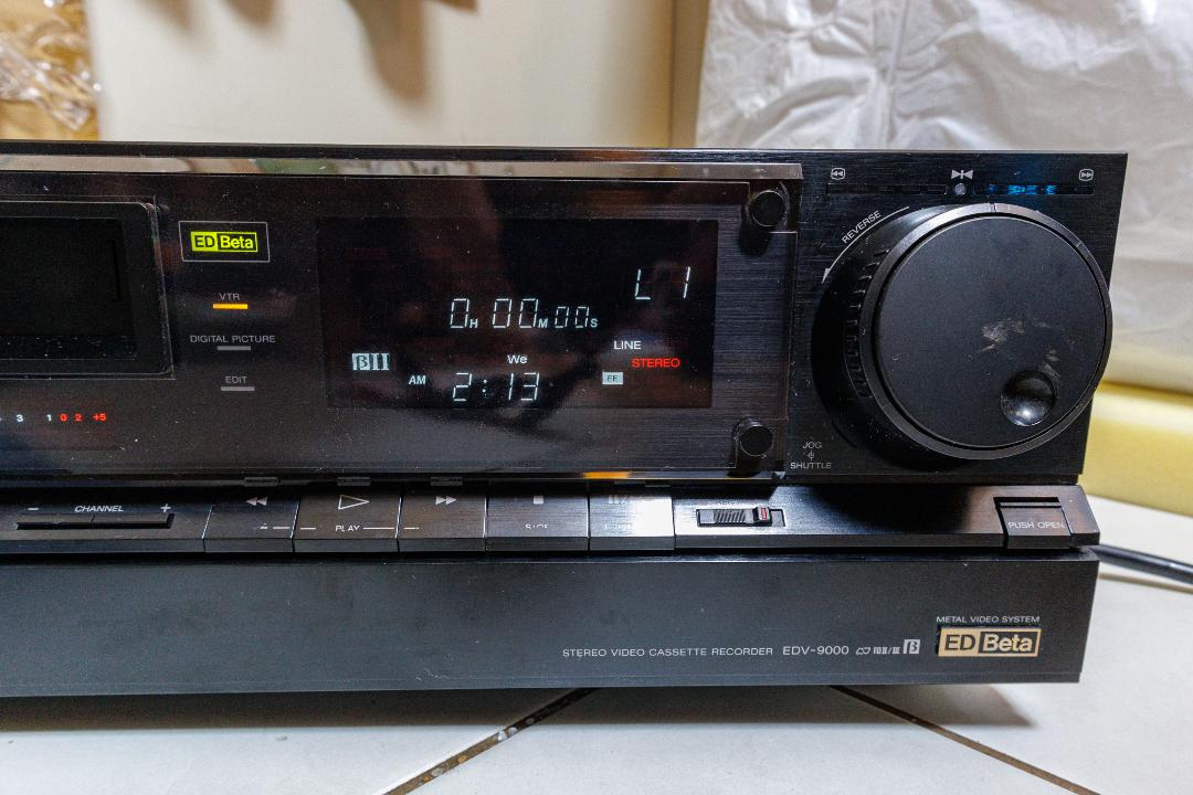 SONY EDV-9000 ED Beta ビデオデッキ
