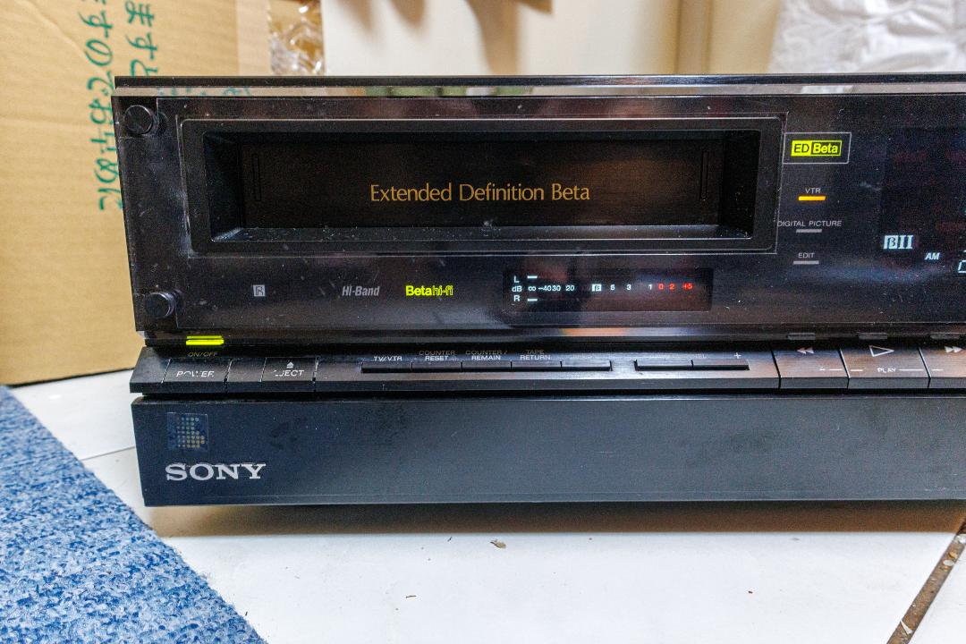SONY EDV-9000 ED Beta ビデオデッキ