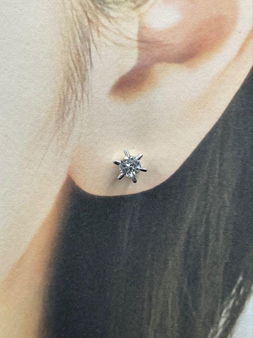 JE19★高級 ダイヤモンド0.5ct プラチナ ピアス