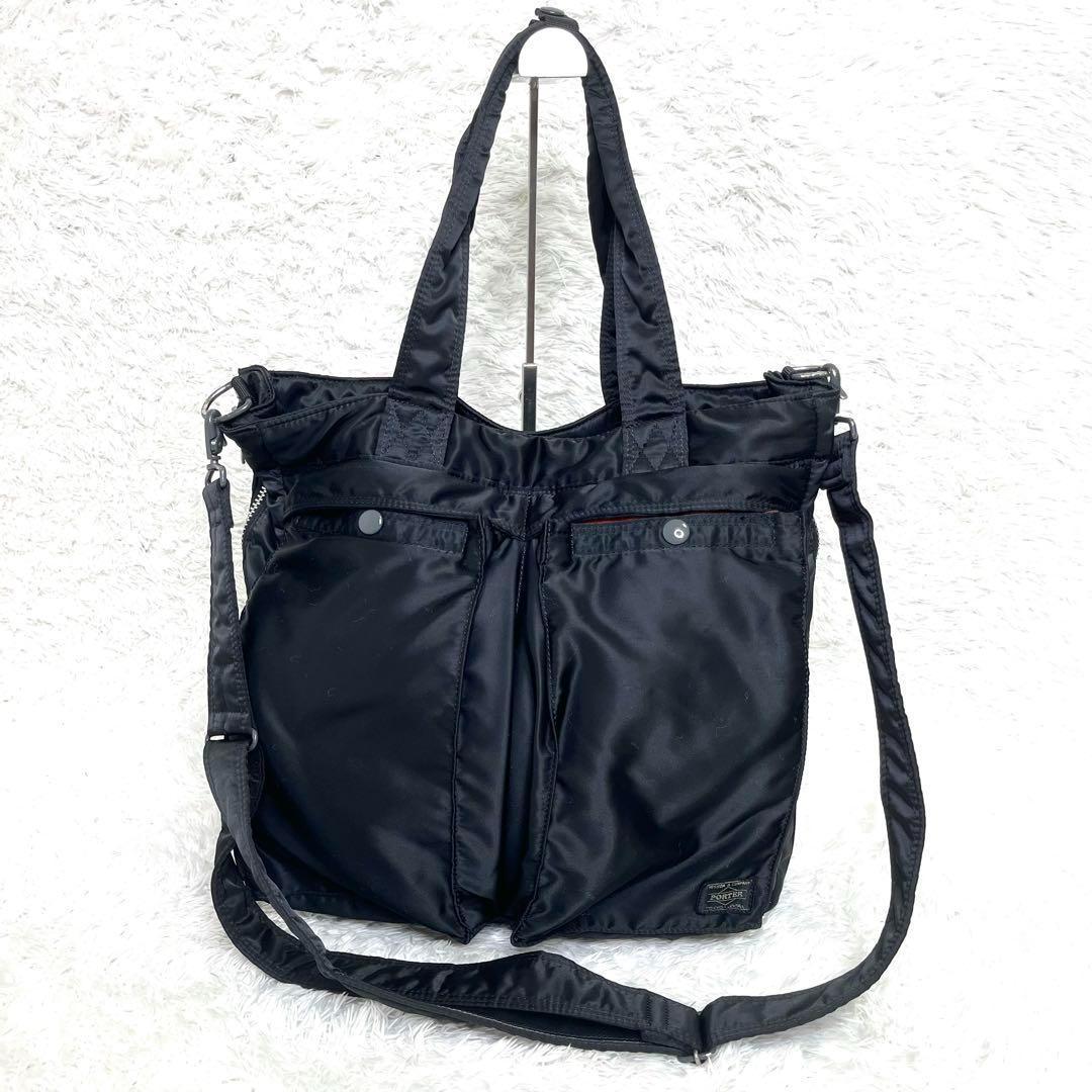 【廃盤希少】PORTER タンカー トート カーキ セージグリーン 大容量 PX TANKER(PXタンカー) 2WAY VERTICAL TOTE BAG(S) | 吉田カバン