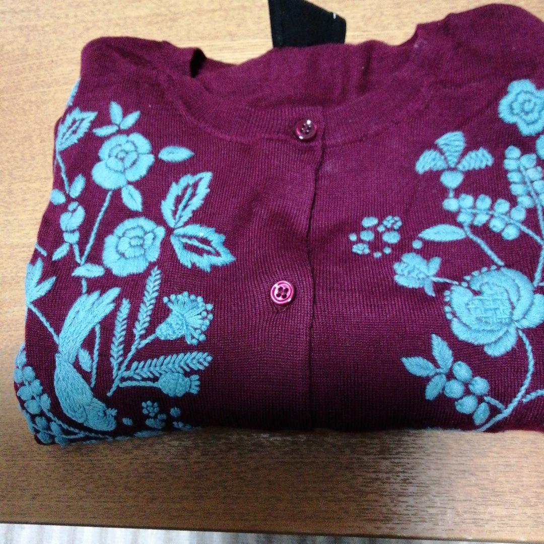 KEITA MARUYAMA 小鳥 M アンサンブルカーディガン 刺繍 S 同時購入用 MARUYAMA KEITA 小鳥 M S アンサンブルカーディガン 刺繍 カーディガン/ボレロ