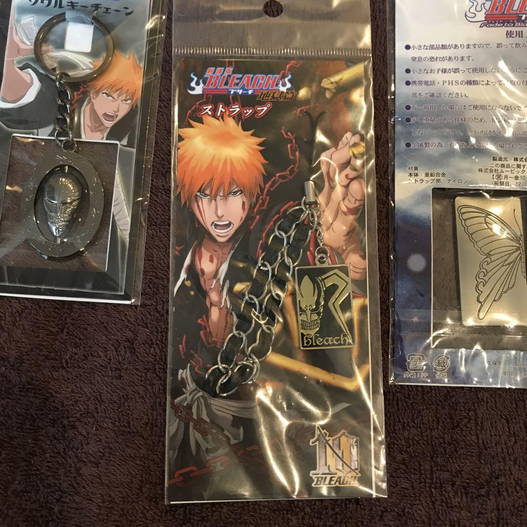 多様な BLEACH ブリーチ ストラップ・キーホルダー 4点まとめ売り 劇場 キーホルダー・アクリルキーホルダー