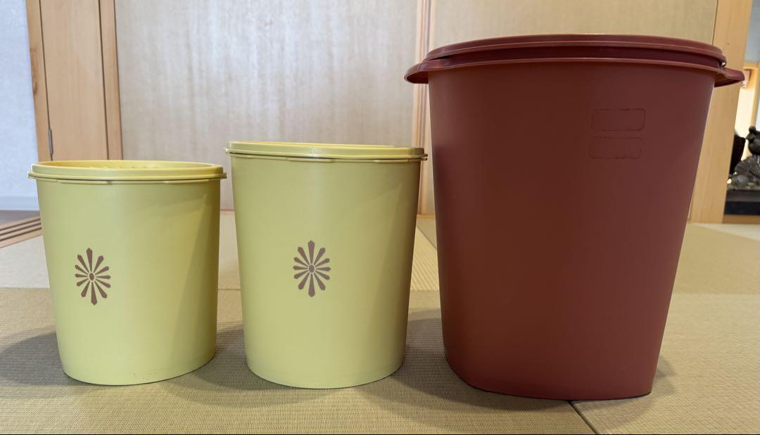 【週末のみ値下げ】タッパーウェア　3点セット