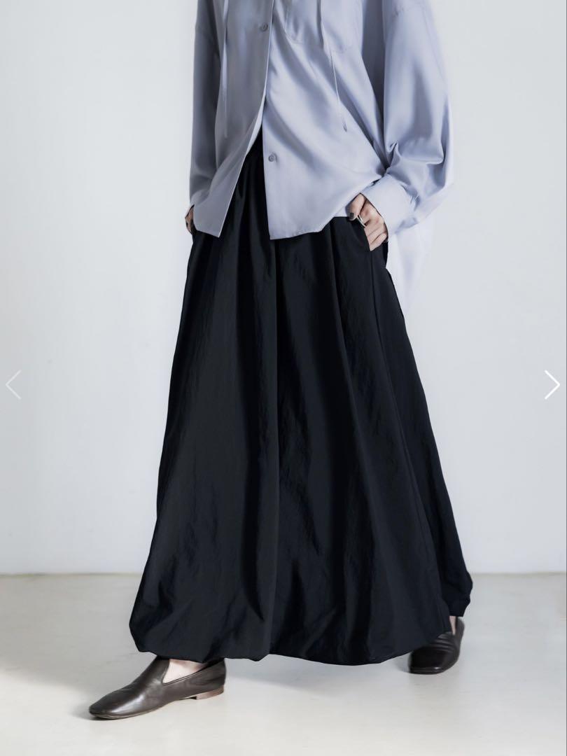 crewre ナイロンドレープマキシスカート size3