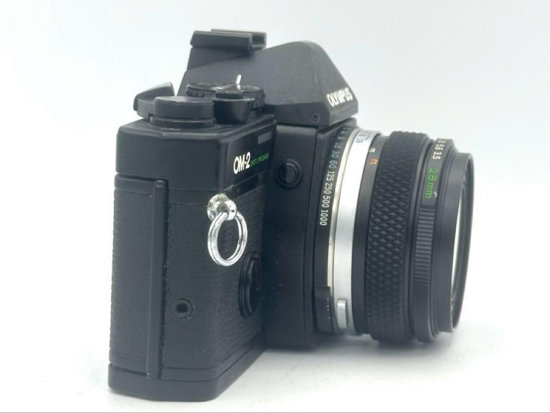 完動品】OLYMPUS OM-2 SP + 単焦点レンズ フィルム 一眼レフ