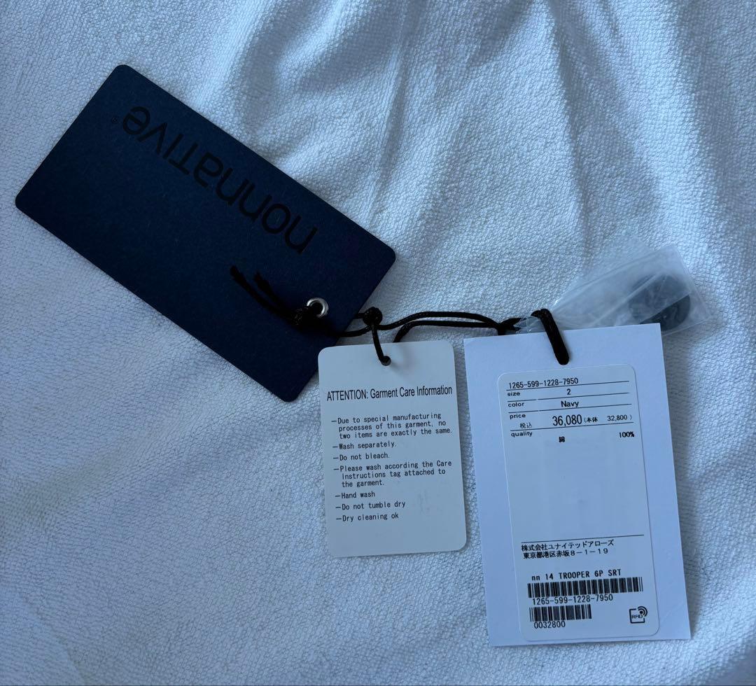 nonnative カーゴショートパンツ 青