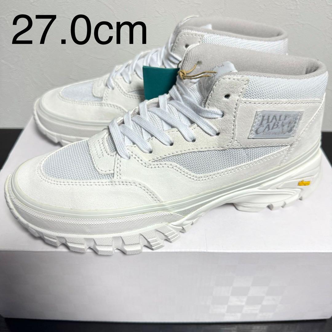新品 OTW by VANS HALF CAB VIBRAM ホワイト27.0