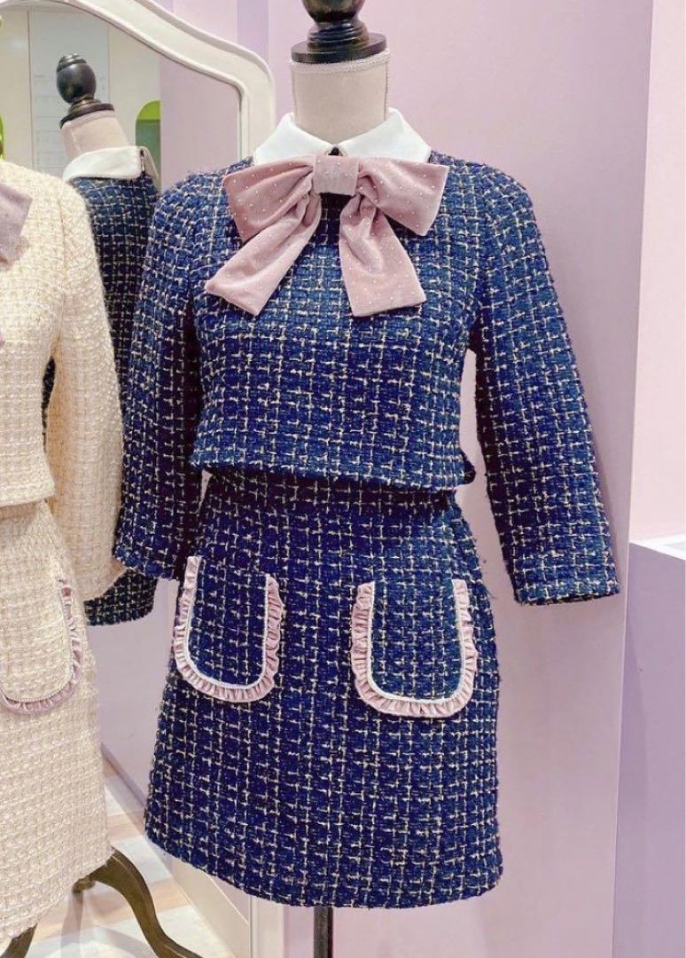 manon tokyo ツイード セットアップ ワンピース