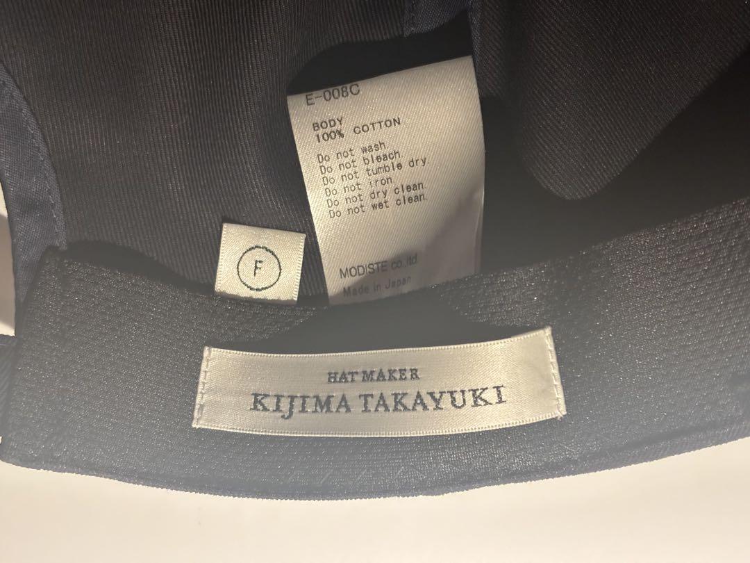 帽子 KIJIMA TAKAYUKI COTTON GABA 6PANEL CAP