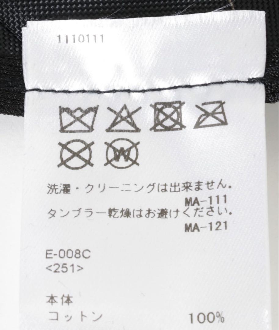 帽子 KIJIMA TAKAYUKI COTTON GABA 6PANEL CAP