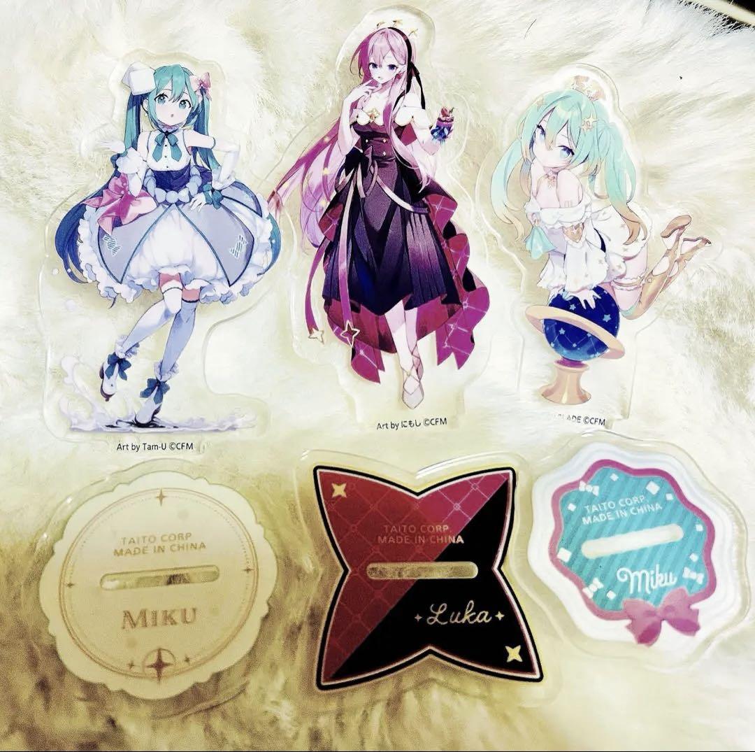 初音ミク ルカ アクリルスタンド 3体セット値下げ交渉⭕️