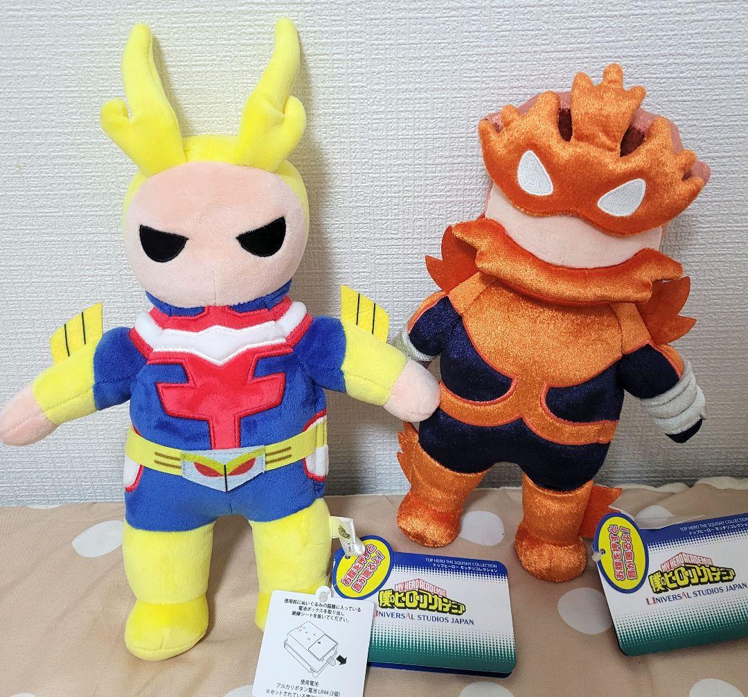 オールマイト USJ 限定 ぬいぐるみ USJ 限定 僕のヒーローアカデミア エンデヴァー オールマイト