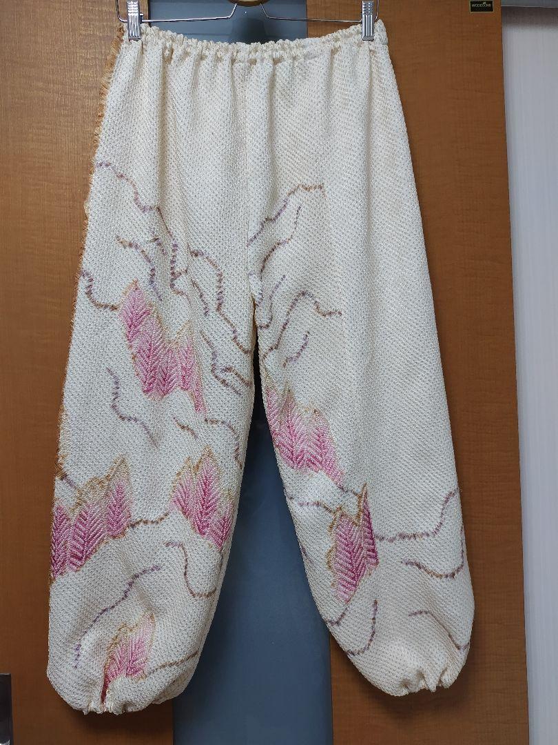 着物もんぺパンツ【絞】 正絹 しぼり ハンドメイド ぷっくりパンツ 楽天市場】もんぺ 着物 の 上 からの通販