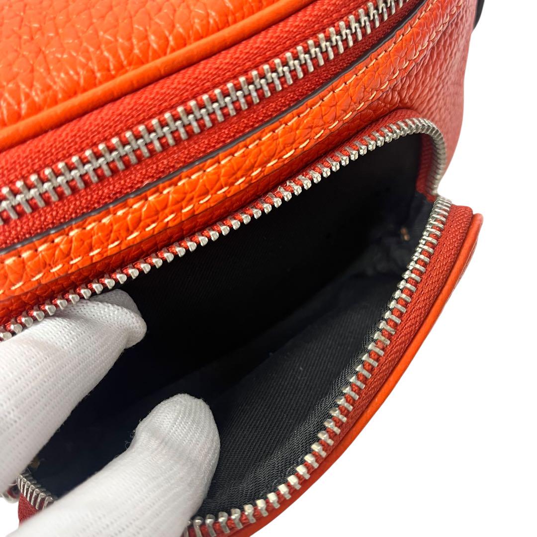 新品同様✨ COACH コーチ ボディバッグ 近年モデル 本革 ユニセックス