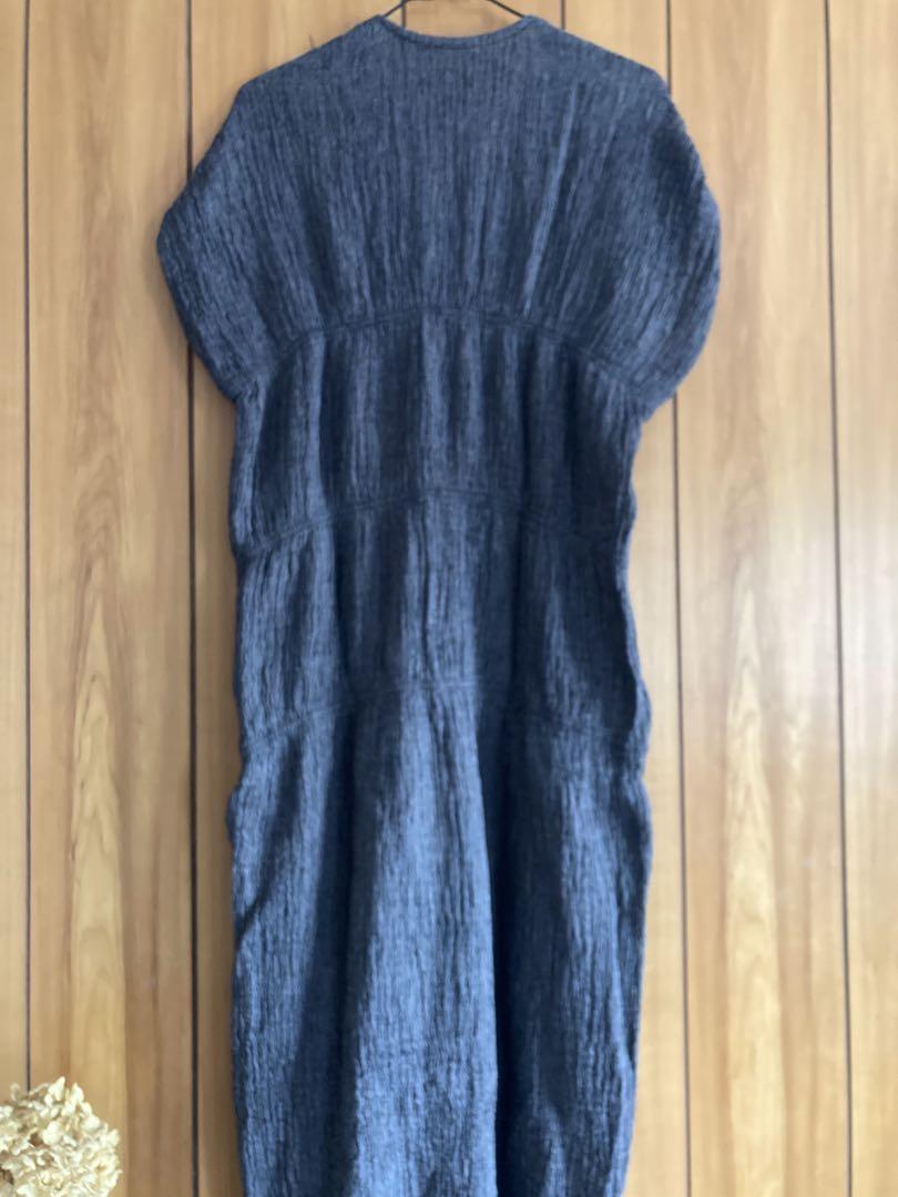 x*#様 Black crane⚫︎ GEM Neck Dress