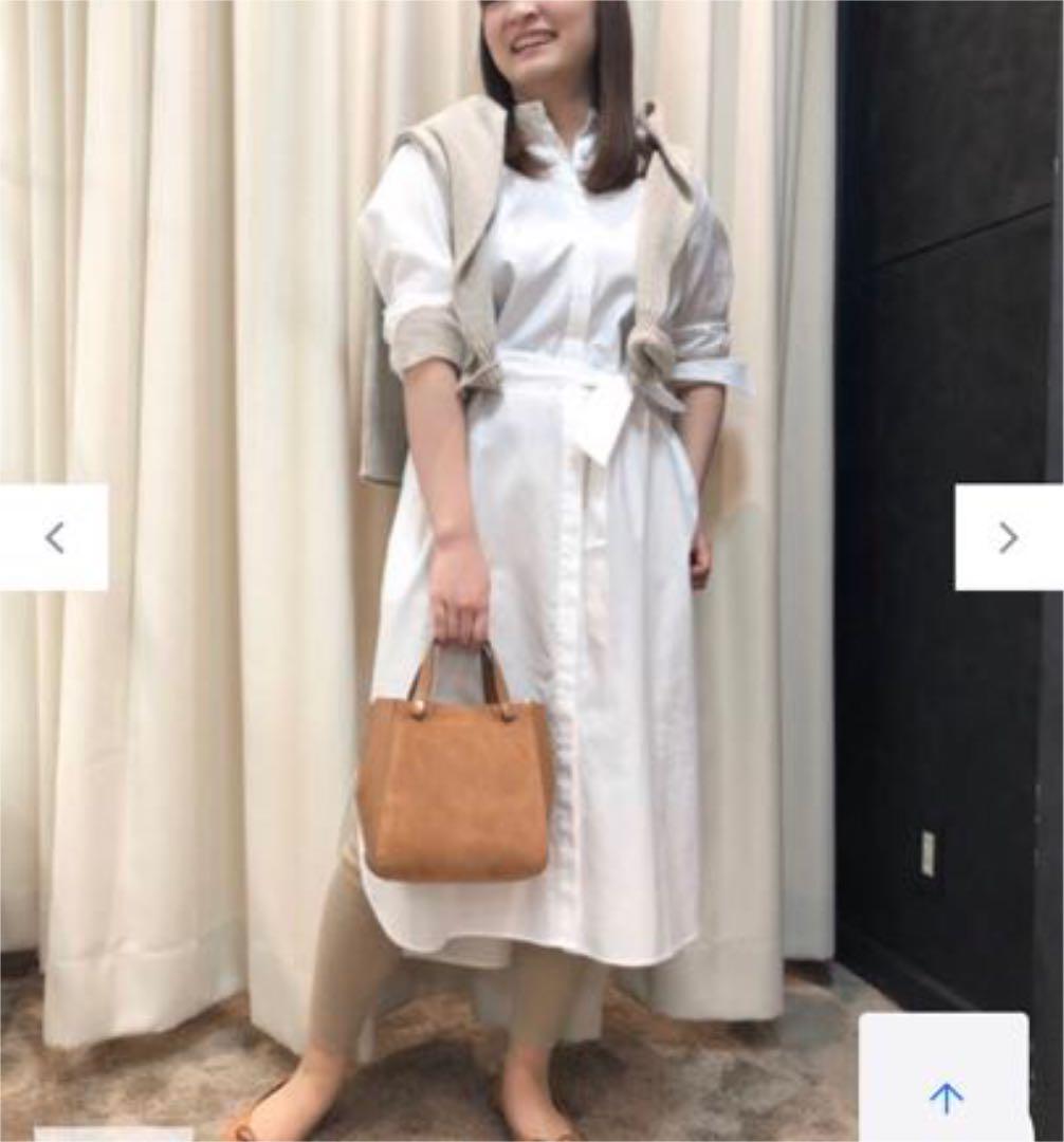 8505円 【売り切り御免!】 新品タグ付き 23区 ロングシャツワンピース ベルト付 中村アン着用 長袖 白 8505円 【売り切り御免!】 新品タグ付き 23区 ロングシャツワンピース ベルト付 中村アン着用 長袖 白