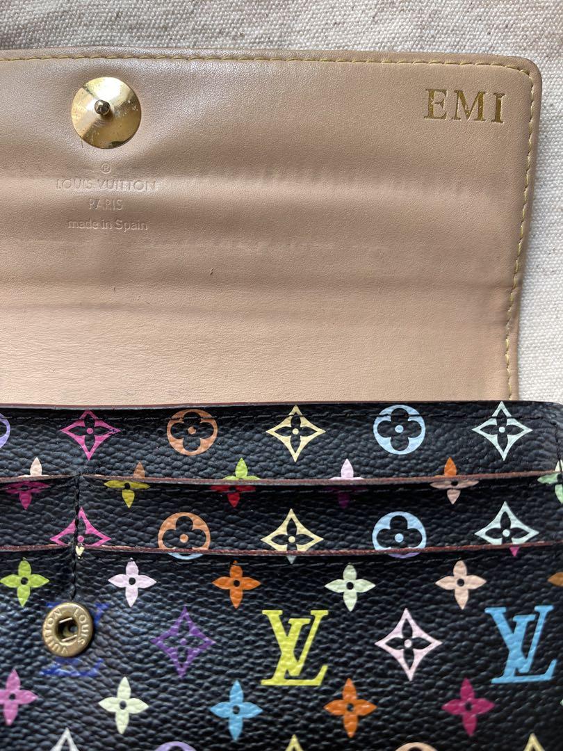Louis Vuitton 箱付 モノグラム マルチカラー ポルトフォイユ サラ