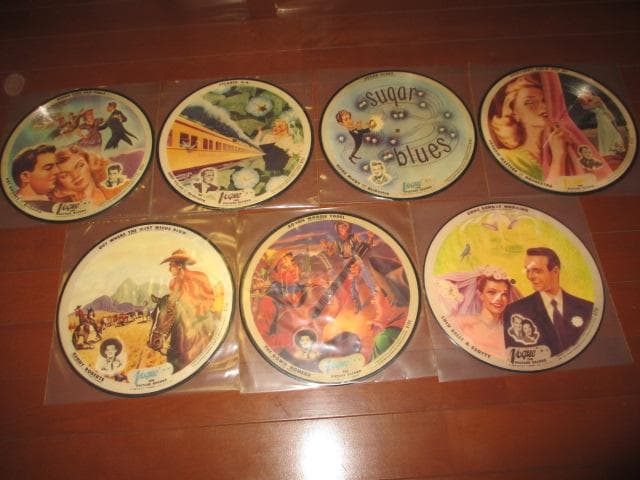 Vogue Picture Records (10インチピクチャーレコード7枚）