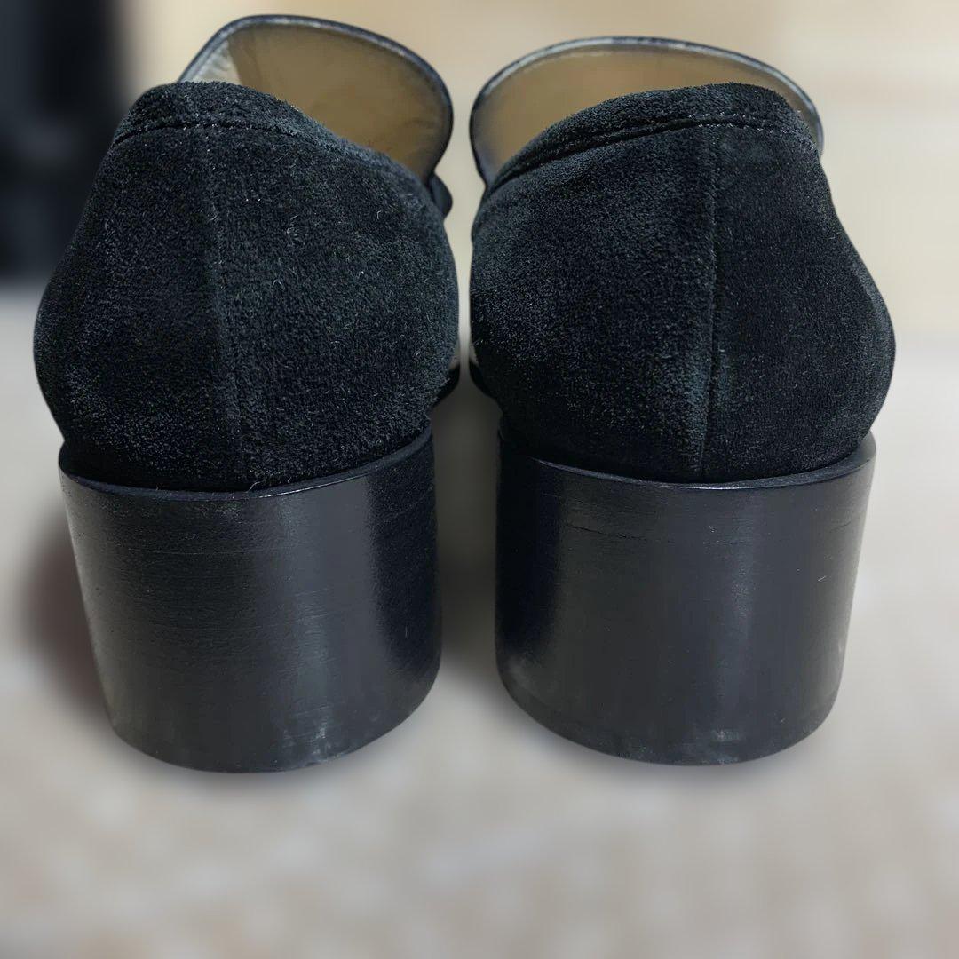 美品　GUCCI ヒール5cm スエード ローファー サイズ37