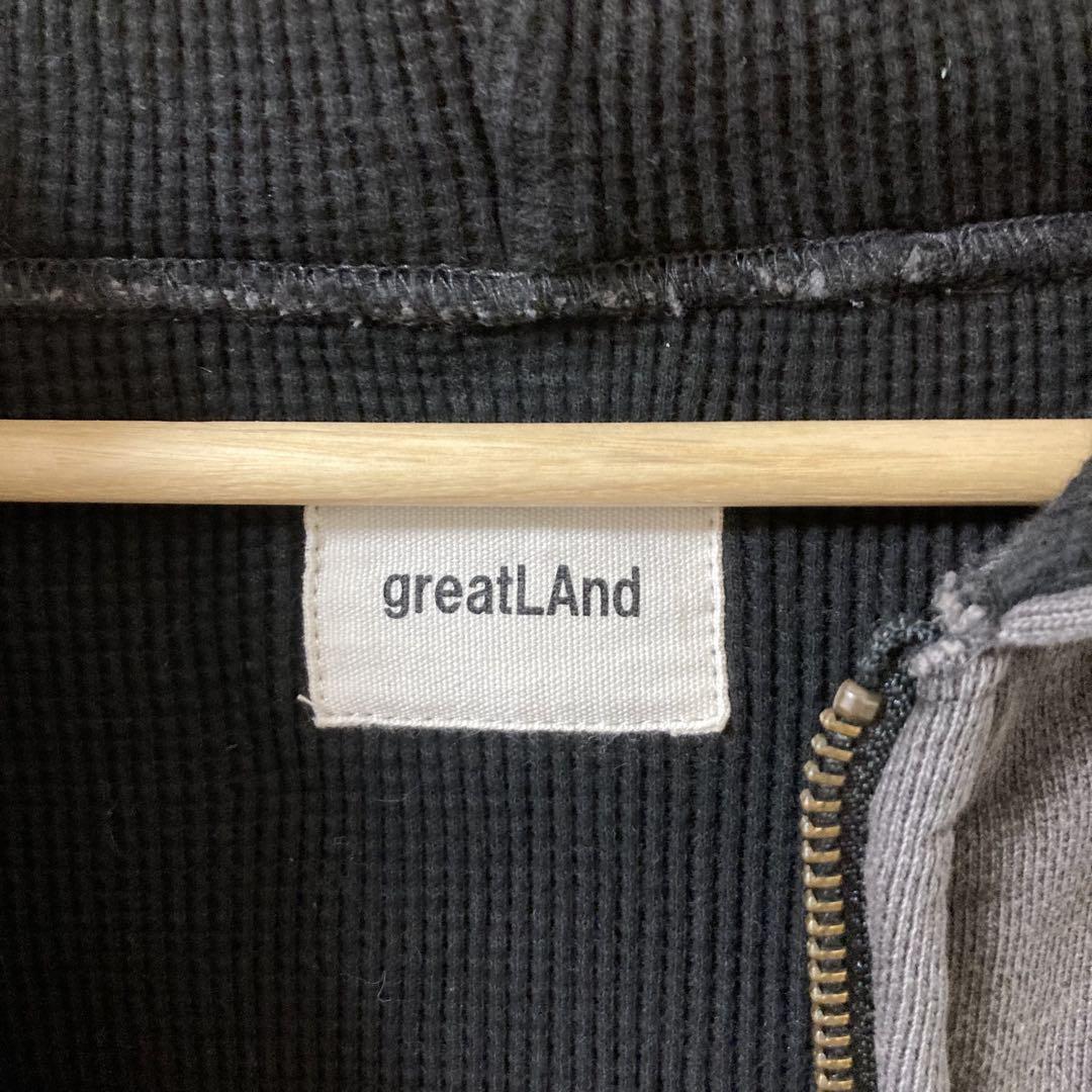 お歳暮ならオンライン Great original greatland 希少 Boy L パーカー トップス