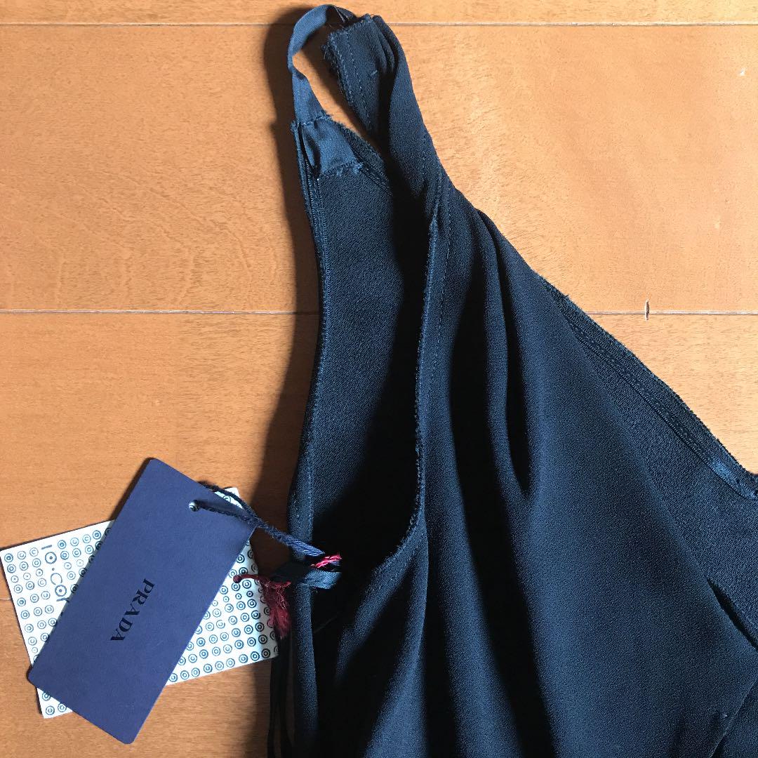 までの PRADA ブラック 新品 Jxhbz-m55129572598 ワンピース ドレス ╏ワンピース