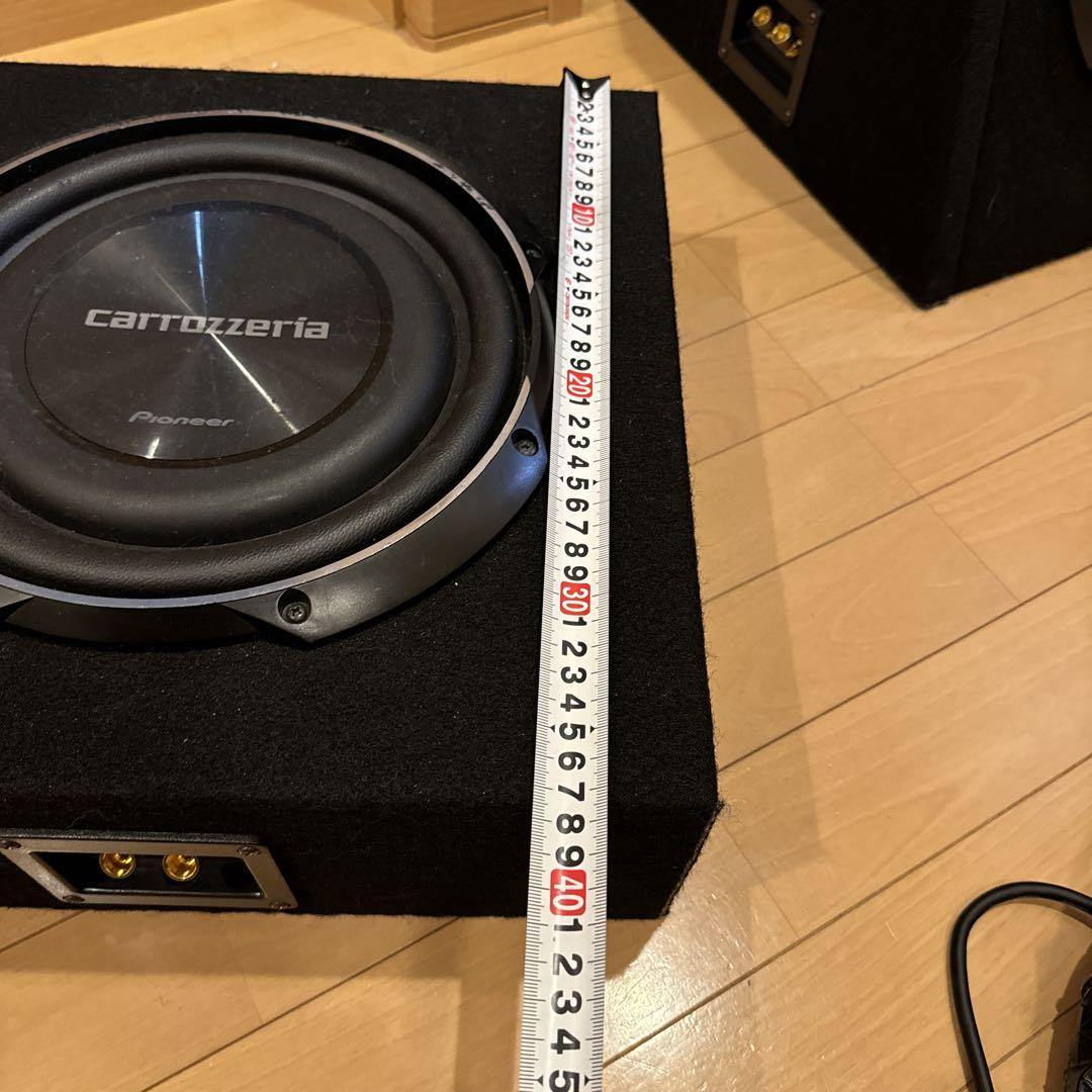 カロッツエリア TS-W2520 サブウーファー